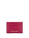 MICHAEL MICHAEL KORS Jet Set Leather Card Holder