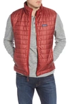 Patagonia Nano Puff Vest In Oxide Red
