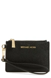 MICHAEL MICHAEL KORS SMALL MERCER LEATHER RFID COIN PURSE,32T7GM9P0L