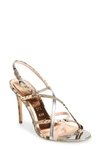 Ted Baker Theanna Sandal In Taupe Leather