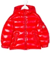 Moncler Kids' Padded Jacket In Red