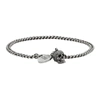 ALEXANDER MCQUEEN ALEXANDER MCQUEEN SILVER SKULL BRACELET