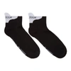 Alexander Mcqueen Logo Stretch Cotton Blend Socks In Black