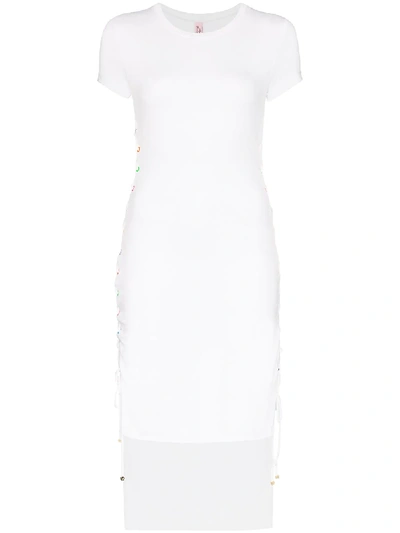 Agent Provocateur Marney Side-tie Dress In White
