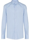 Dolce & Gabbana Cotton Shirt In Blue