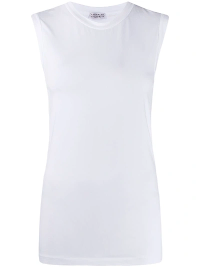 Brunello Cucinelli White Basic Tank Top