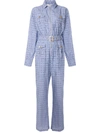 We Are Kindred Vienna Crochet Boiler Suit In Blue