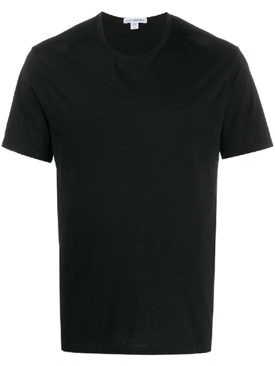 James Perse Crew Neck T-shirt In Black