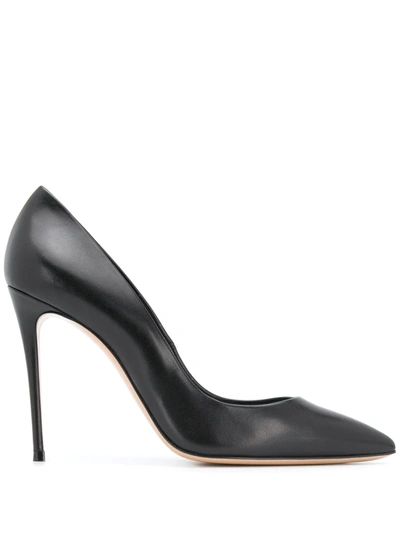 Casadei 110mm Pointed-toe Pumps In Black