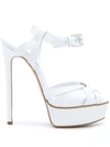 CASADEI STRAPPY PLATFORM SANDALS