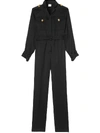 BURBERRY BELTED JUMPSUIT