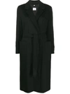 BURBERRY BELTED CASHMERE OVERCOAT