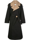 GANNI BELTED TRENCH COAT
