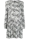 PINKO ALL-OVER PRINT DRESS