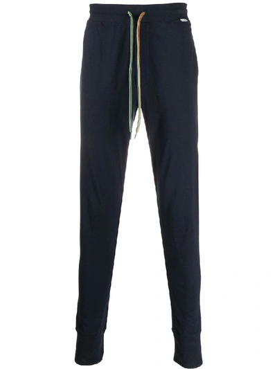 Paul Smith Skinny-fit Track Pants In Blue