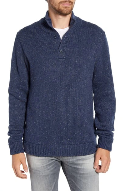 Patagonia Off Country Henley Sweater In Navy Blue