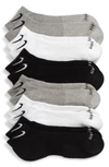 Nike Everyday Plus 6-pack Cushioned Low Socks In White/ Grey/ Black