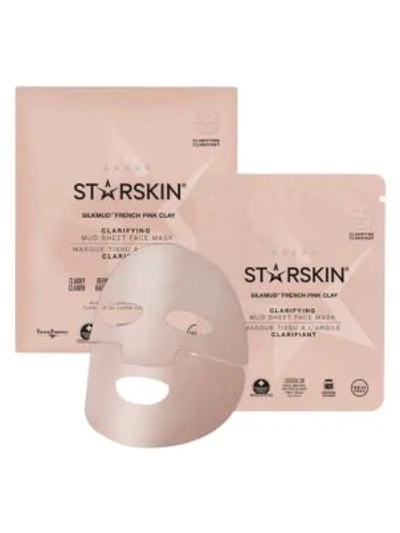 Starskin Silkmud™ French Pink Clay Clarifying Mud Sheet Mask
