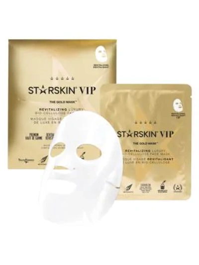 Starskin The Gold Mask Vip Revitalizing Luxury Bio-cellulose Second Skin Face Mask In N,a