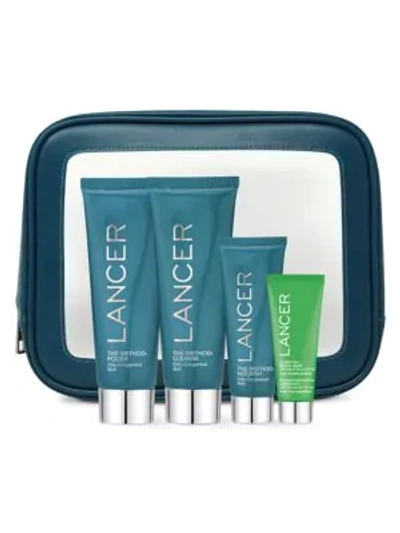 Lancer Oily & Congested Skin 4-piece Set