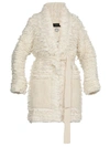 ALANUI FUR STITCHES KNITTED COAT,11169019