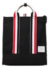 THOM BROWNE THOM BROWNE GROSGRAIN STRIPE TOTE BAG