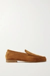 KHAITE SUEDE LOAFERS