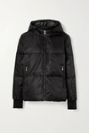 ALL ACCESS BEATS HOODED QUILTED SHELL DOWN JACKET