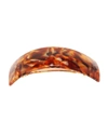 The Finest Accessories Rectangle Volume Hair Barrette In Purple Pattern