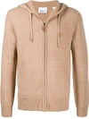 Burberry Monogram Motif Hoodie In Neutrals