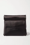 ALEXANDER WANG LUNCH BAG EMBROIDERED SATIN CLUTCH