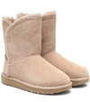 UGG CLASSIC SHORT SUEDE ANKLE BOOTS,P00425794