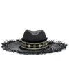 ETRO EMBELLISHED STRAW HAT,P00432173