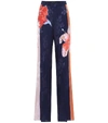 ETRO FLORAL JACQUARD WIDE-LEG PANTS,P00434458