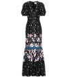 ERDEM ROSETTA FLORAL SILK-SATIN GOWN,P00437414