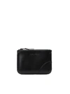 COMME DES GARÇONS LEATHER POUCH,SA8100VB VB BLACK