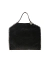 STELLA MCCARTNEY STELLA MCCARTNEY 3 CHAIN FALABELLA BAG IN BLACK,234387 W9132 1000