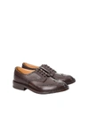 TRICKER'S BOURTON SHOES IN BROWN,MENS ESPRESSO DERBY BROGUES STYLE 5633 BOURTON