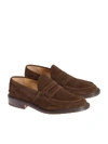 TRICKER'S JAMES MOCCASINS,3227 JAMES CHOCOLATTE