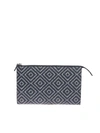 FERRAGAMO LEATHER CLUTCH BAG