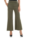 TRUE ROYAL NADINE ARMY GREEN TROUSERS