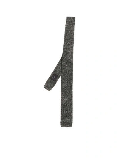 Missoni Green Knitted Tie