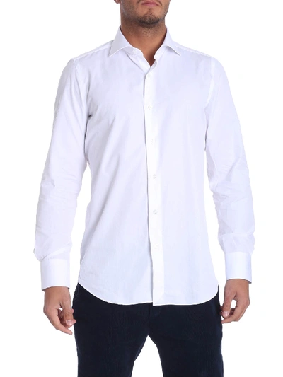 Finamore 1925 Milano White Shirt