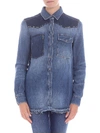 7 FOR ALL MANKIND DENIM SHIRT WITH STUDS