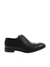 PAUL SMITH BLACK LEATHER OXFORD SHOES