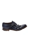 CHURCH'S MONK STRAPS,SHANGHAI 10 BALTIK GLACE'CALF+LINE