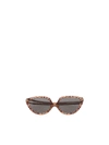 MYKITA MYKITA SOS BUTTERFLY GLASSES WITH BROWN LEOPARD PRINT