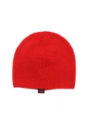 GUCCI RED WOOL BEANIE WITH INNER LOGO,459431 4K638 6500
