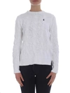 POLO RALPH LAUREN POLO RALPH LAUREN PURE COTTON WHITE PULLOVER