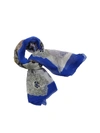 ETRO BOMBAY BLUE FLORAL SCARF,10010 5775 990